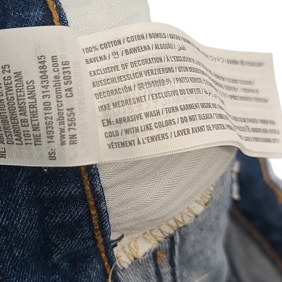 Abercrombie & Fitch Annie High Rise Short Size 28 - Picture 4 of 4